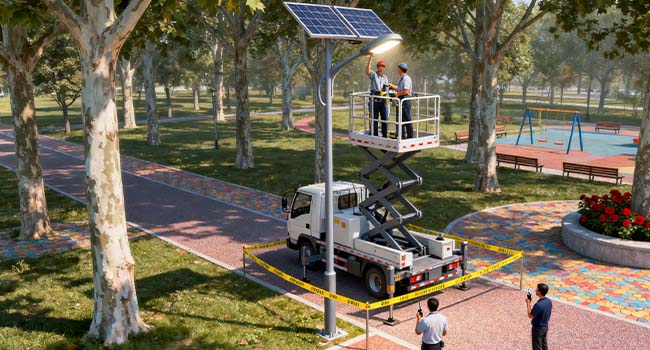 solar street lights